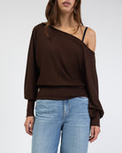 Offshoulder Langarmshirt