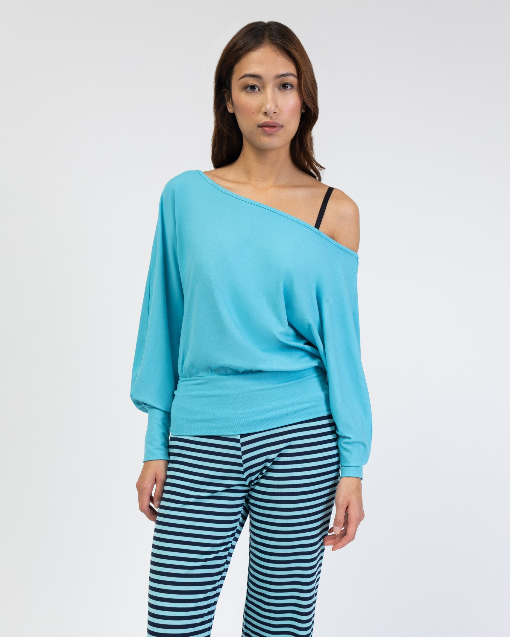 Offshoulder Langarmshirt