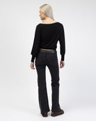 Offshoulder Langarmshirt