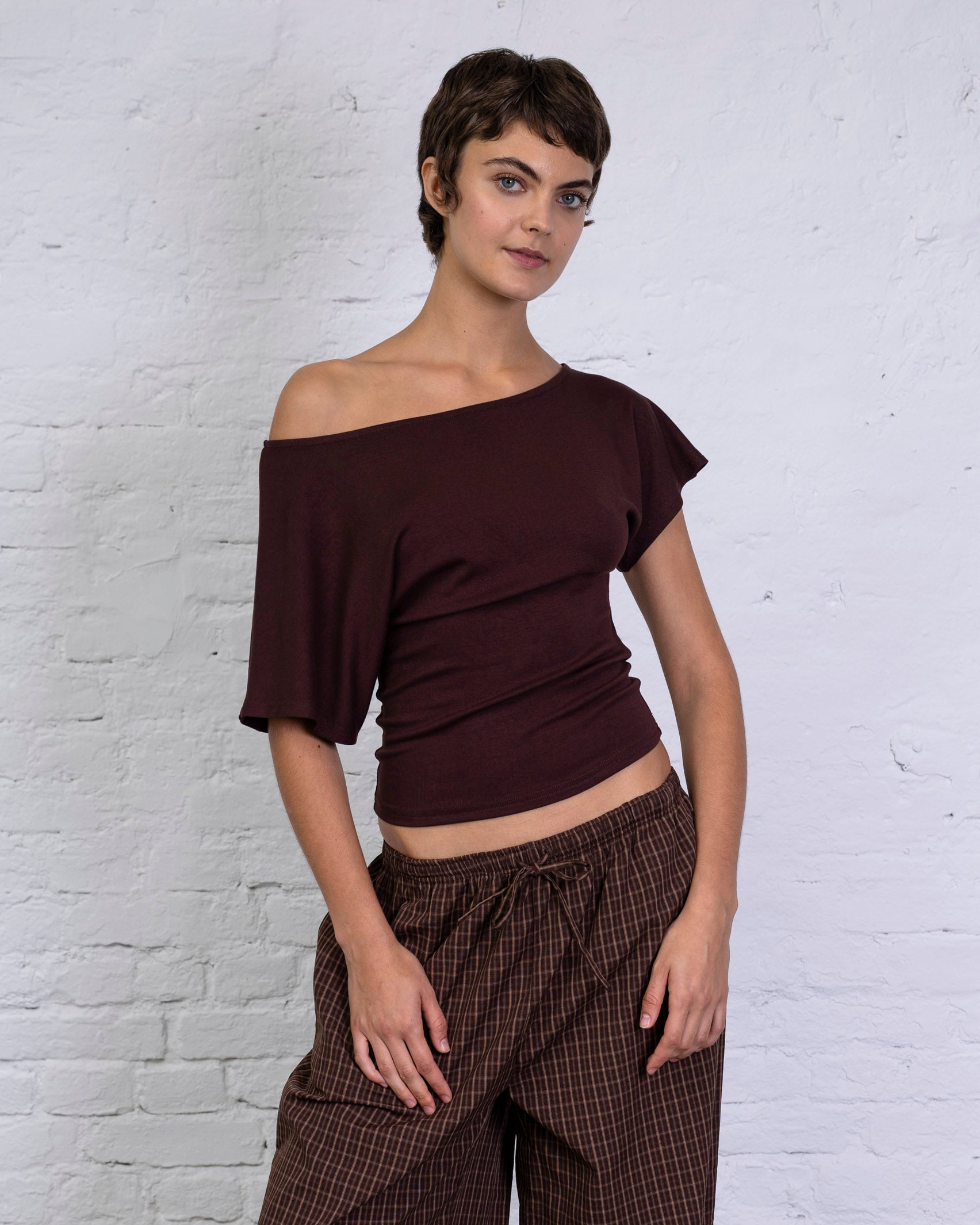 Weiches Offshoulder Shirt