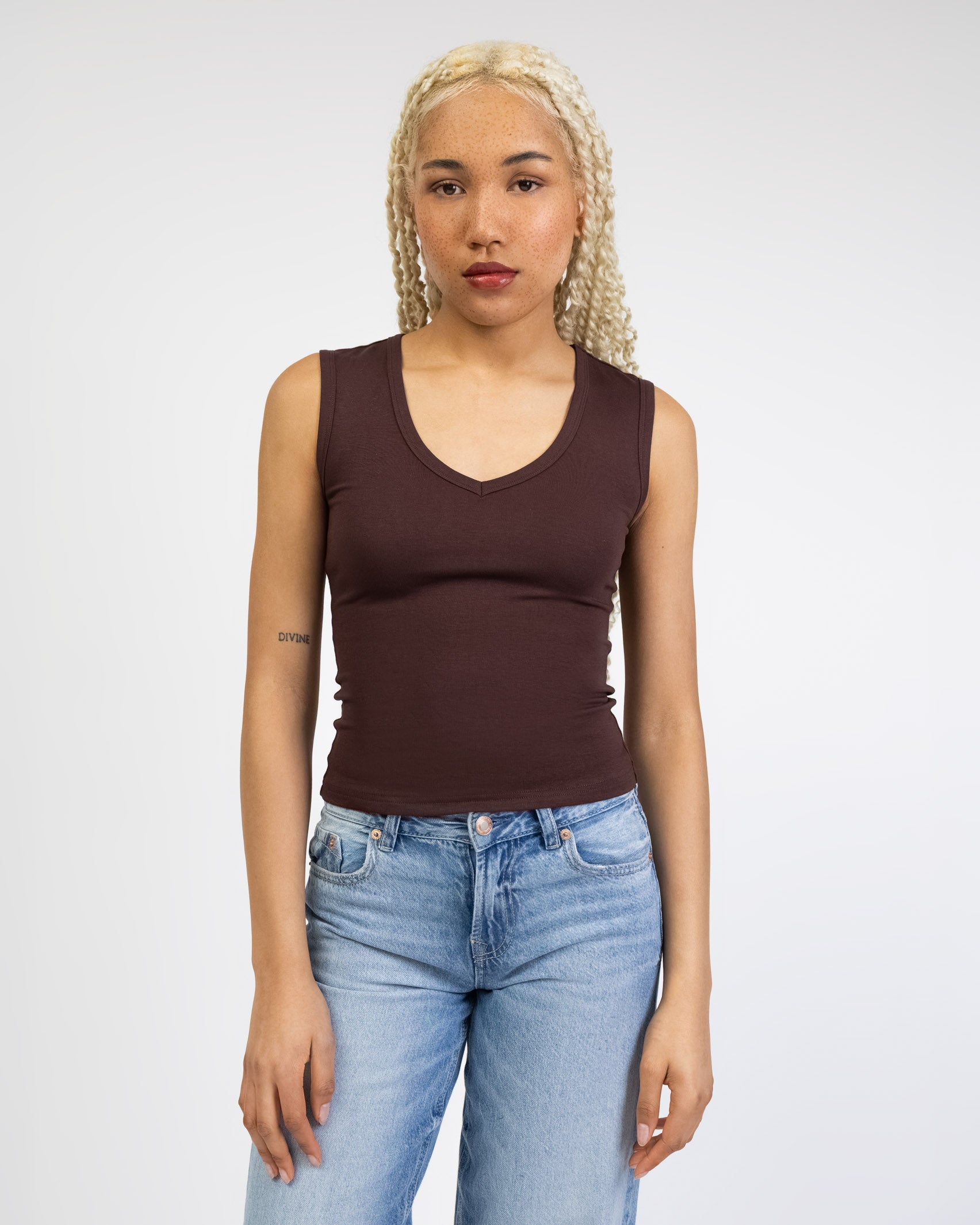 Weiches V-Neck Top