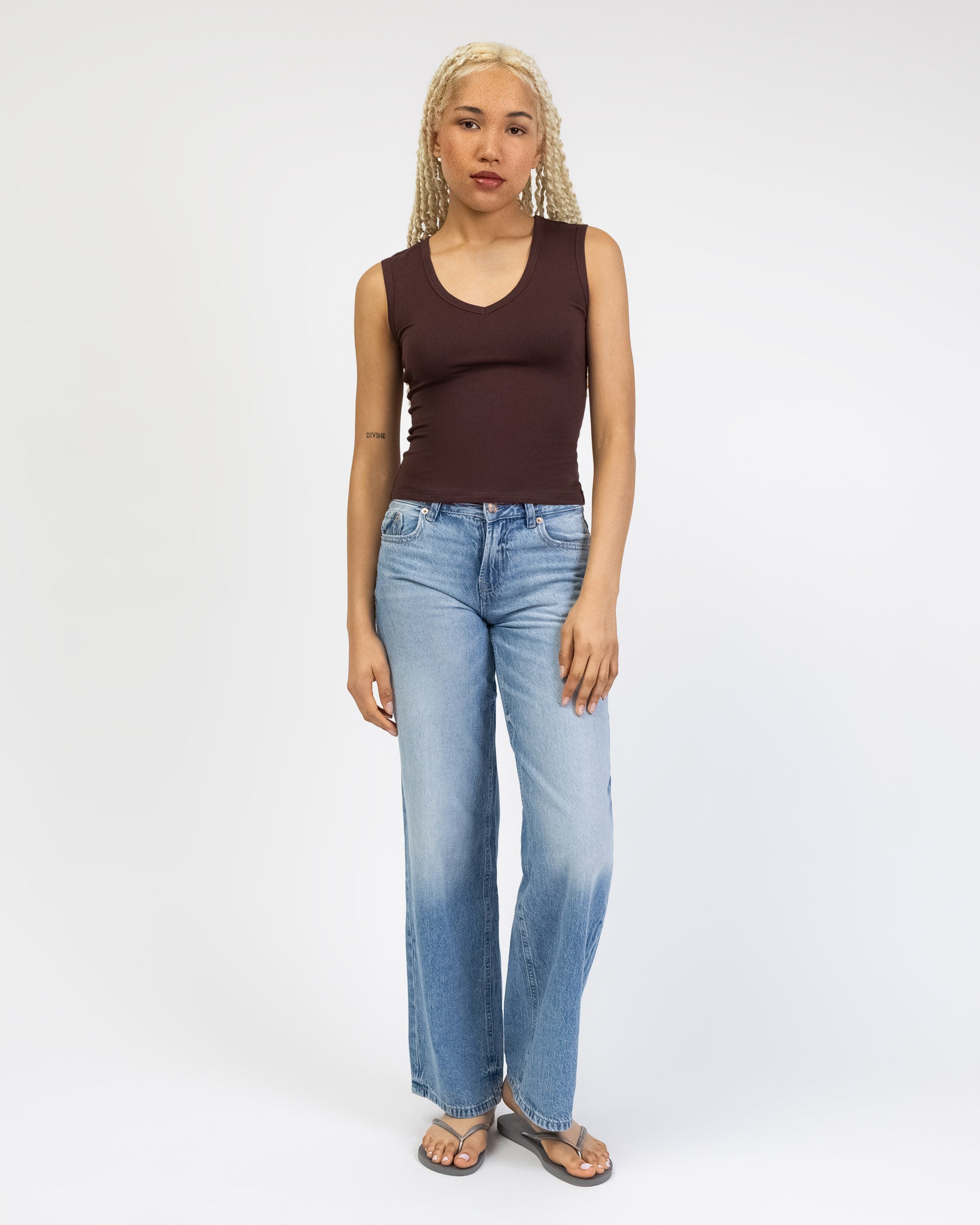 Weiches V-Neck Top