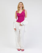 Weiches V-Neck Top