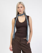 Top mit V-Ausschnitt