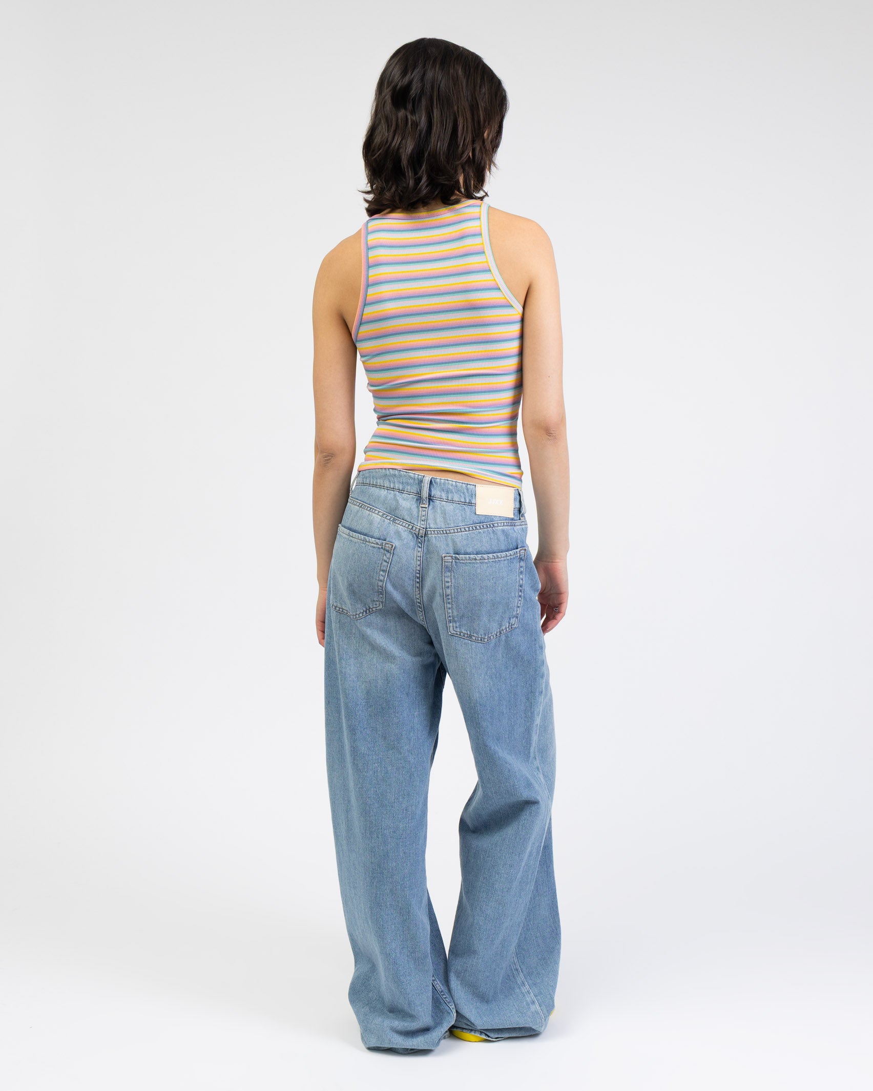 Tanktop in Regenbogenfarben