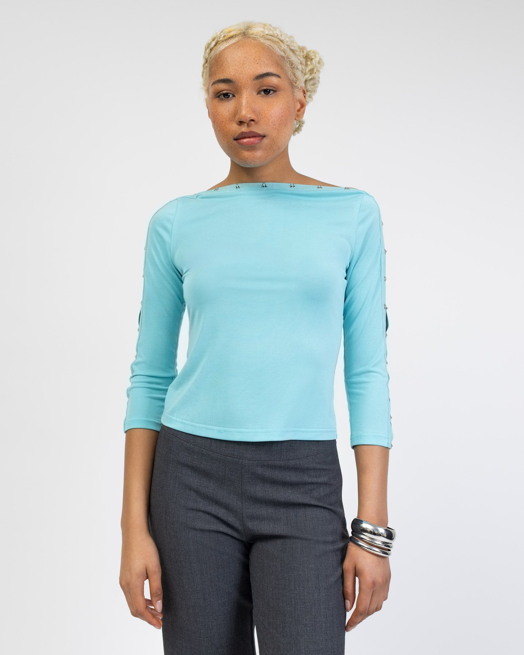 Shirt mit Haken Details