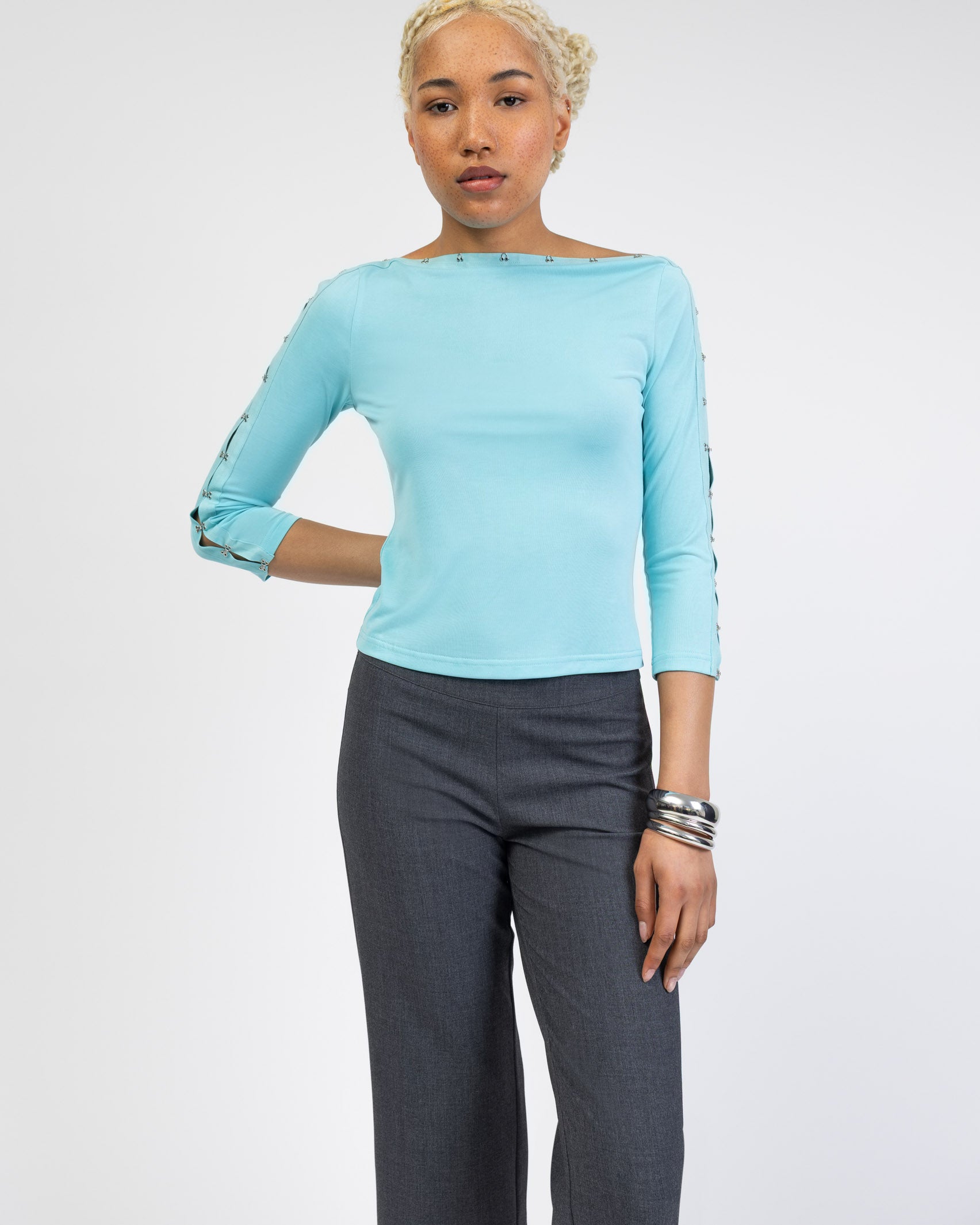 Shirt mit Haken Details