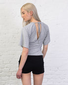T-Shirt mit Rückendetail