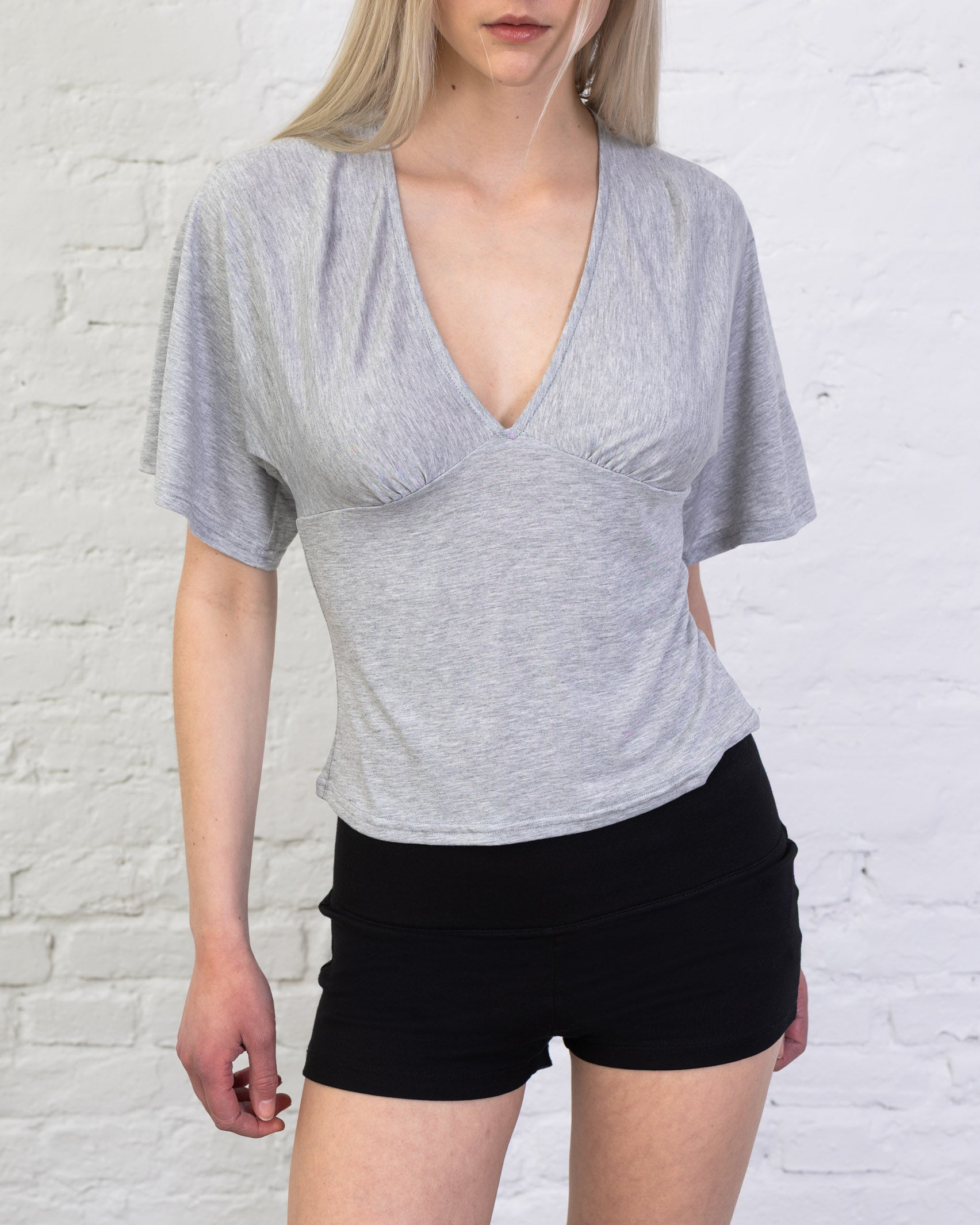 T-Shirt mit Rückendetail