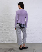 Langarmshirt mit Raffung