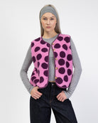 Teddyweste mit Punkten