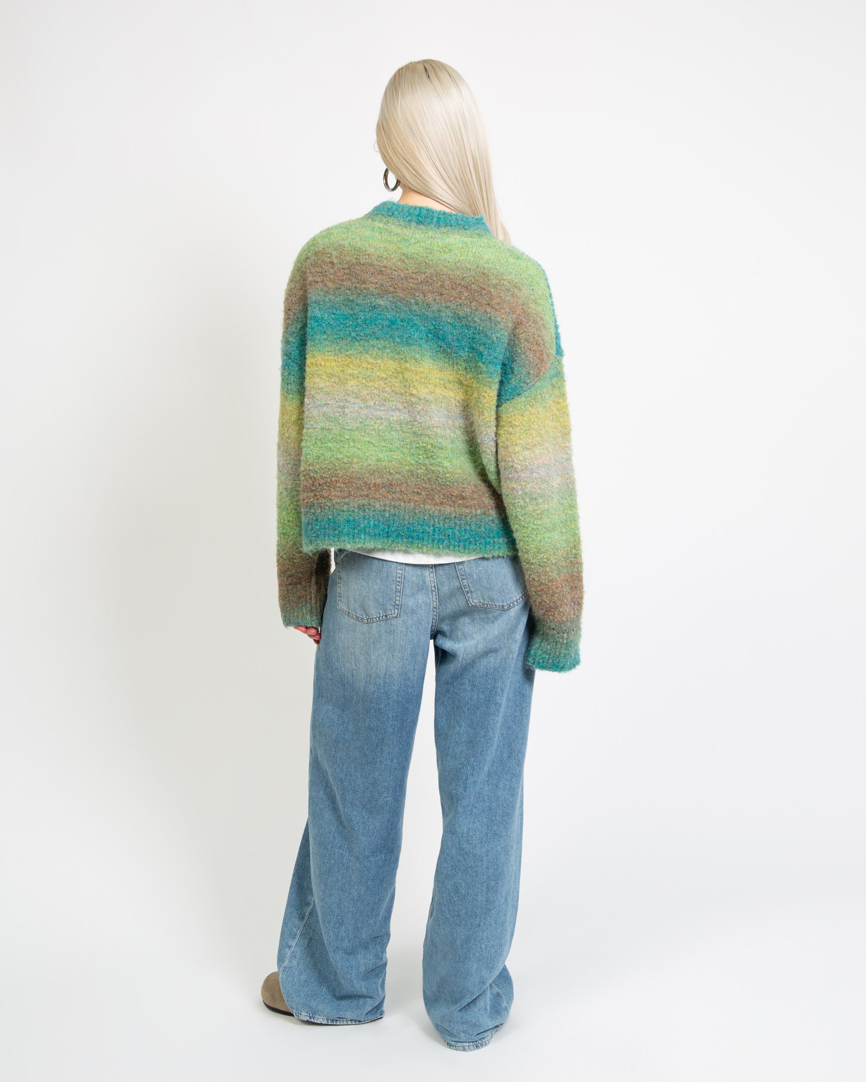 Oversize Pullover mit Farbverlauf - Broke + Schön