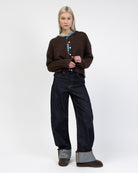 Weiche lockere Strickjacke