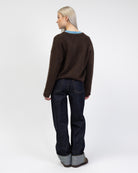 Weiche lockere Strickjacke