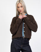 Weiche lockere Strickjacke