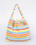 Teddy Tasche in Regenbogenfarben
