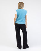 Strickpullunder mit Kontrastnaht