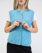 Strickpullunder mit Kontrastnaht