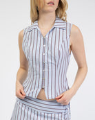 Taillierte Bluse aus Baumwolle