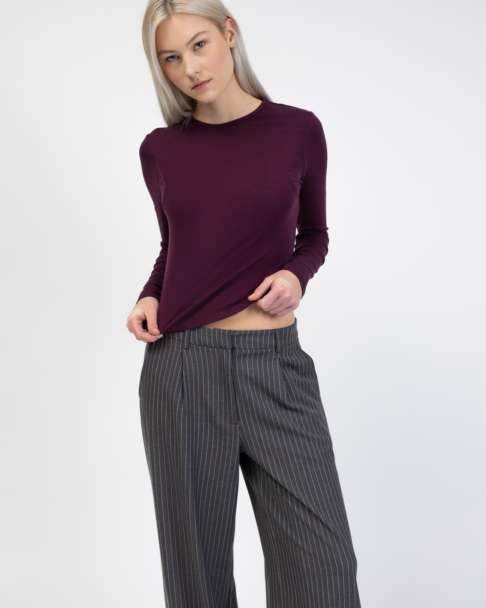 Langarmshirt aus weichem Material