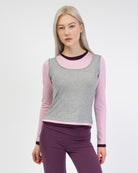 Langarmshirt im Lagenlook