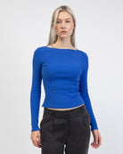 Langarmshirt mit Rundhalsausschnitt