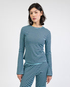 Langarmshirt mit Streifen