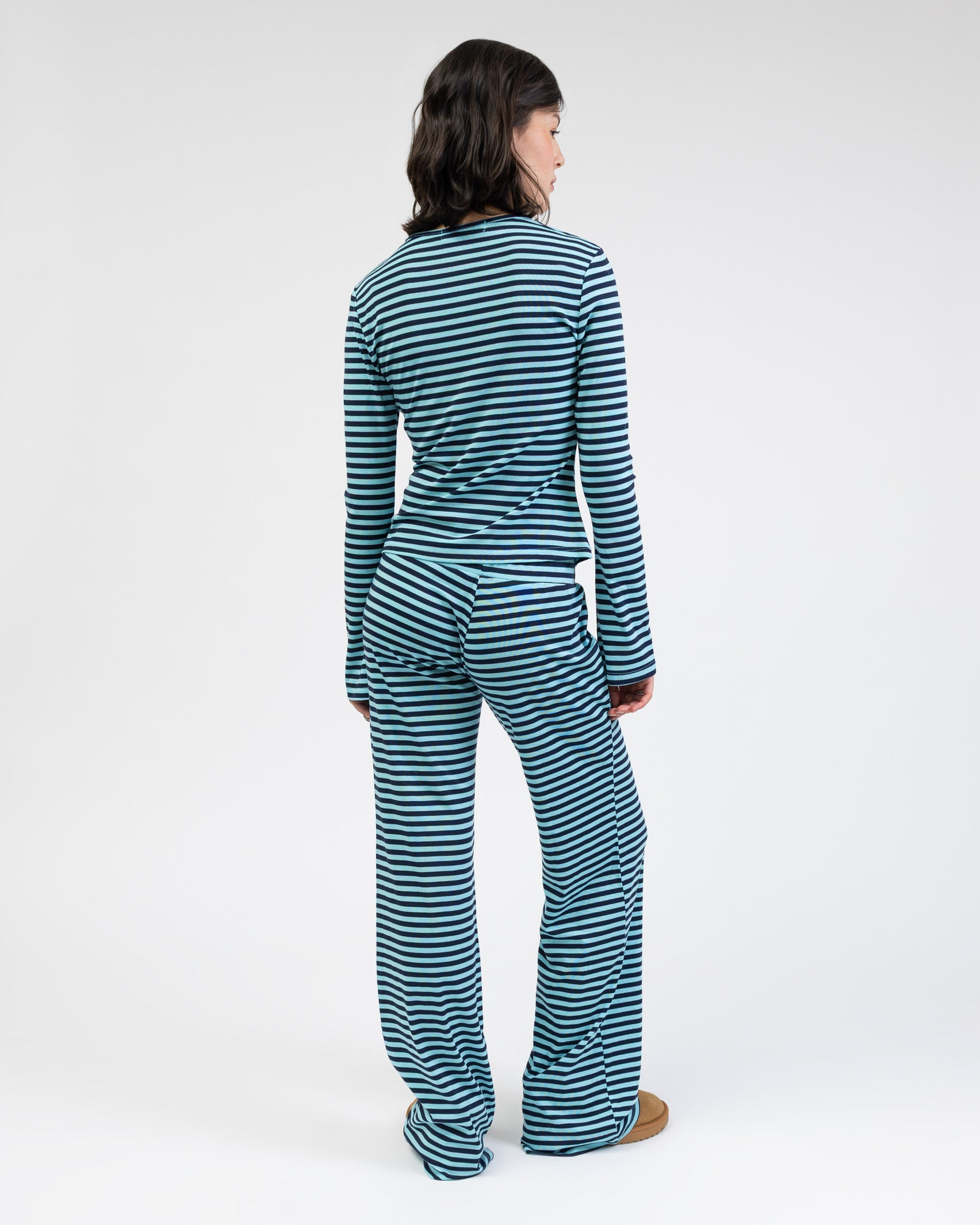 Langarmshirt mit Streifen