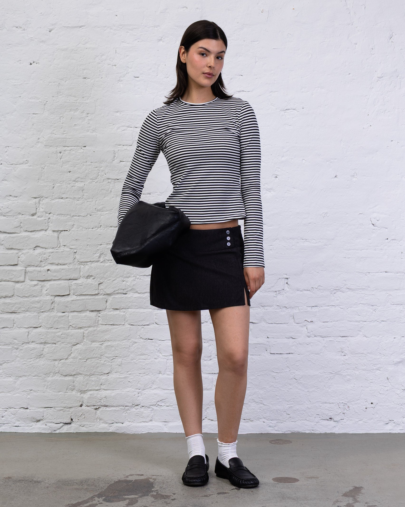 Langarmshirt mit Streifen