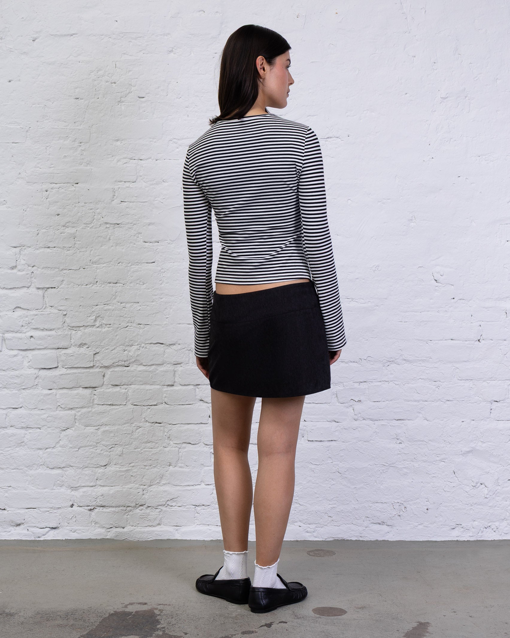 Langarmshirt mit Streifen