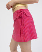 Mini Rock mit pinken Streifen