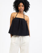 Luftiges Neckholder Top zum Binden