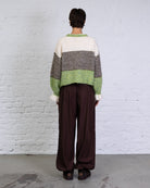 Verspielte Strickjacke