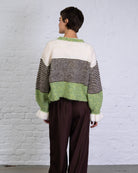 Verspielte Strickjacke