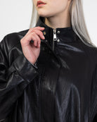 Kunstleder Bomberjacke