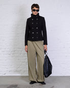 Taillierte Jacke mit Doppelknopfreihe