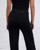 Weiche Hose mit gefaltetem Bund