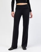 Weiche Hose mit gefaltetem Bund