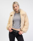 Weiche Jacke mit Reißverschluss