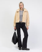 Weiche Jacke mit Reißverschluss