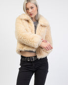 Weiche Jacke mit Reißverschluss