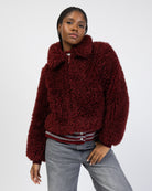 Weiche Jacke mit Reißverschluss