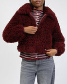 Weiche Jacke mit Reißverschluss