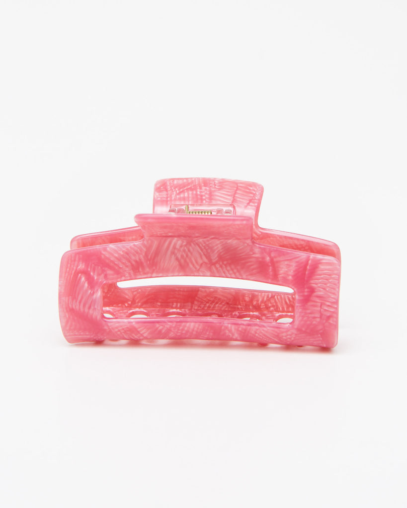 Mittelgroßer Haarclip in Rosa - Broke + Schön