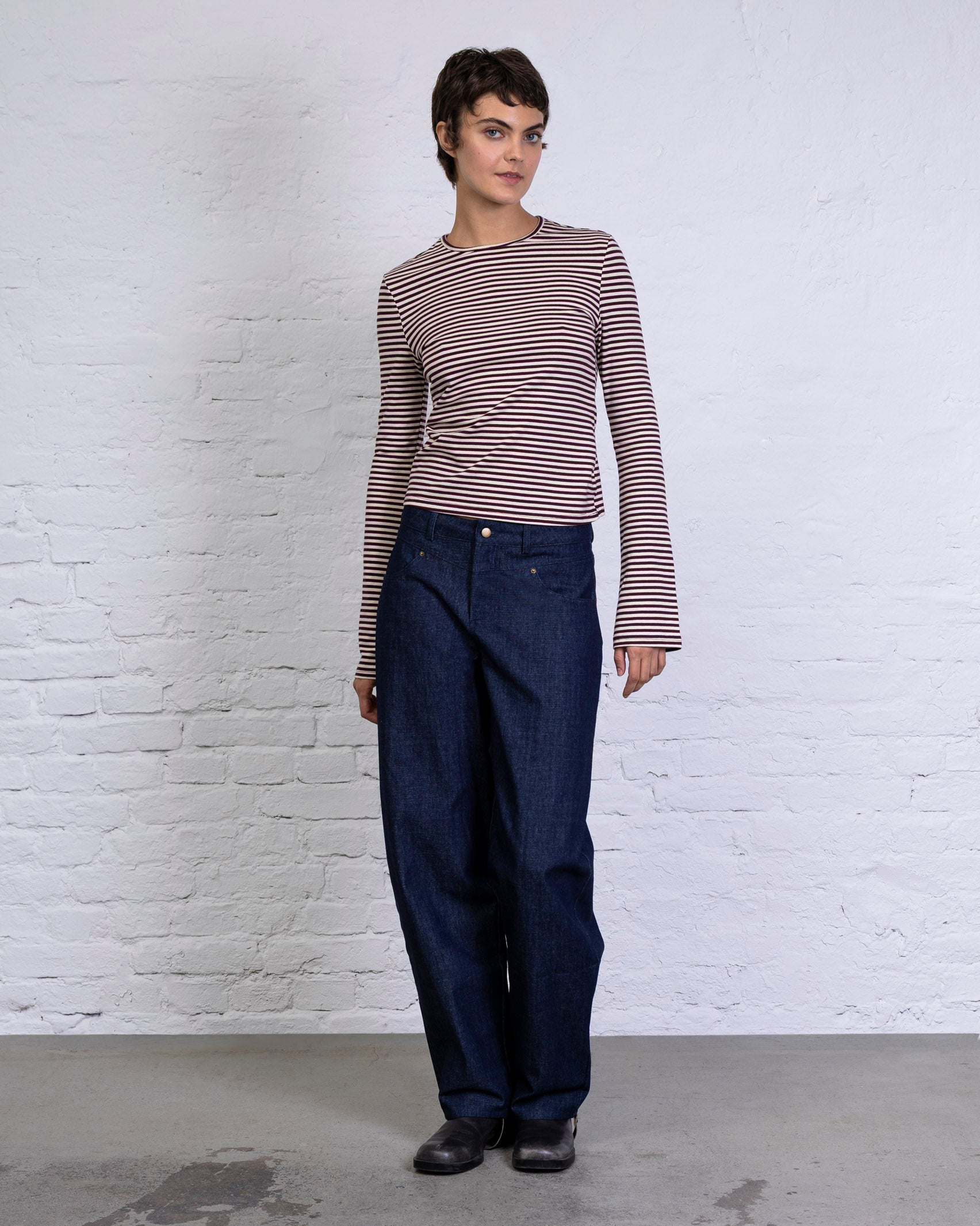 Denim Barrel Jeans