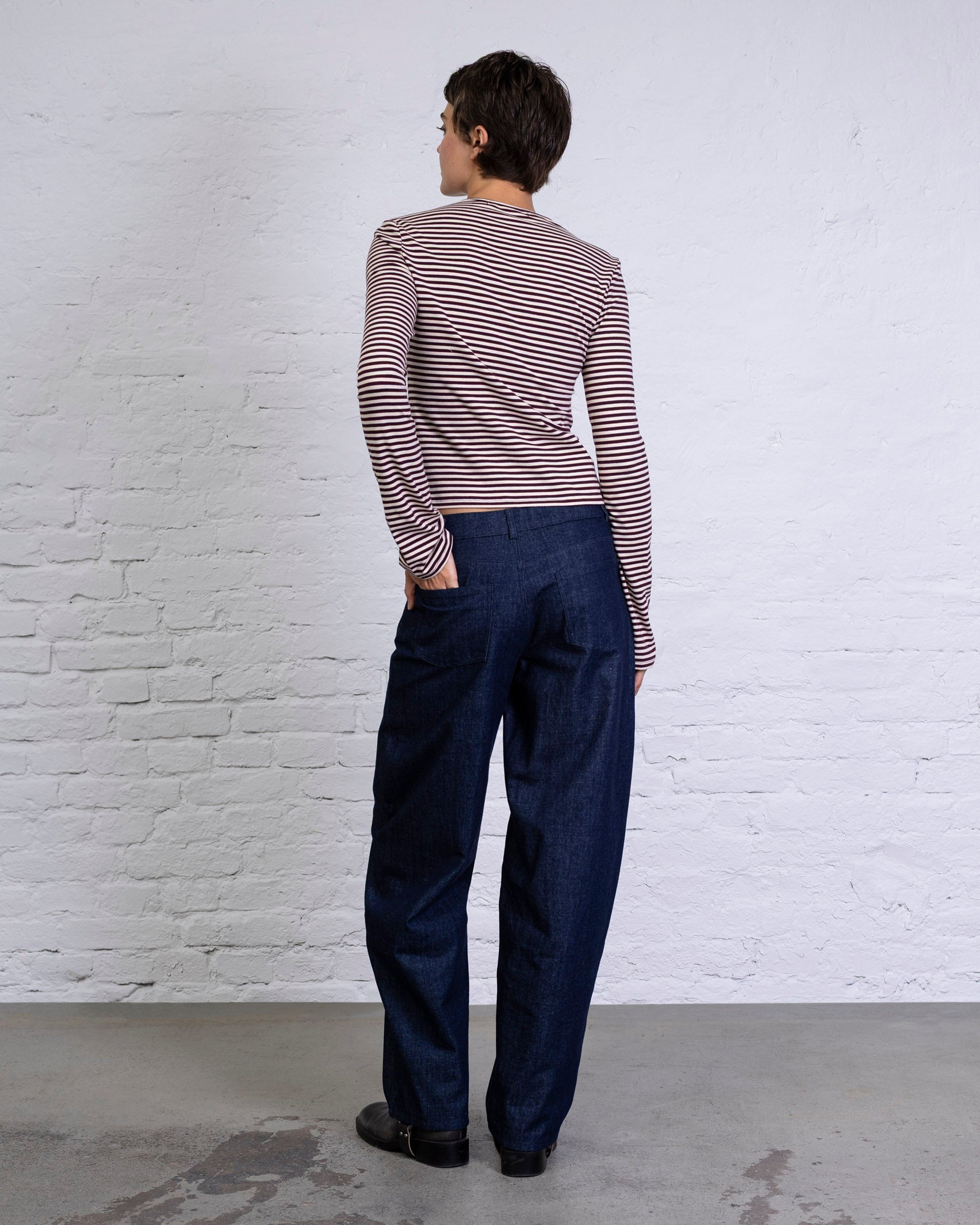 Denim Barrel Jeans