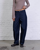 Denim Barrel Jeans