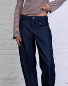 Denim Barrel Jeans
