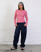 Denim Barrel Jeans