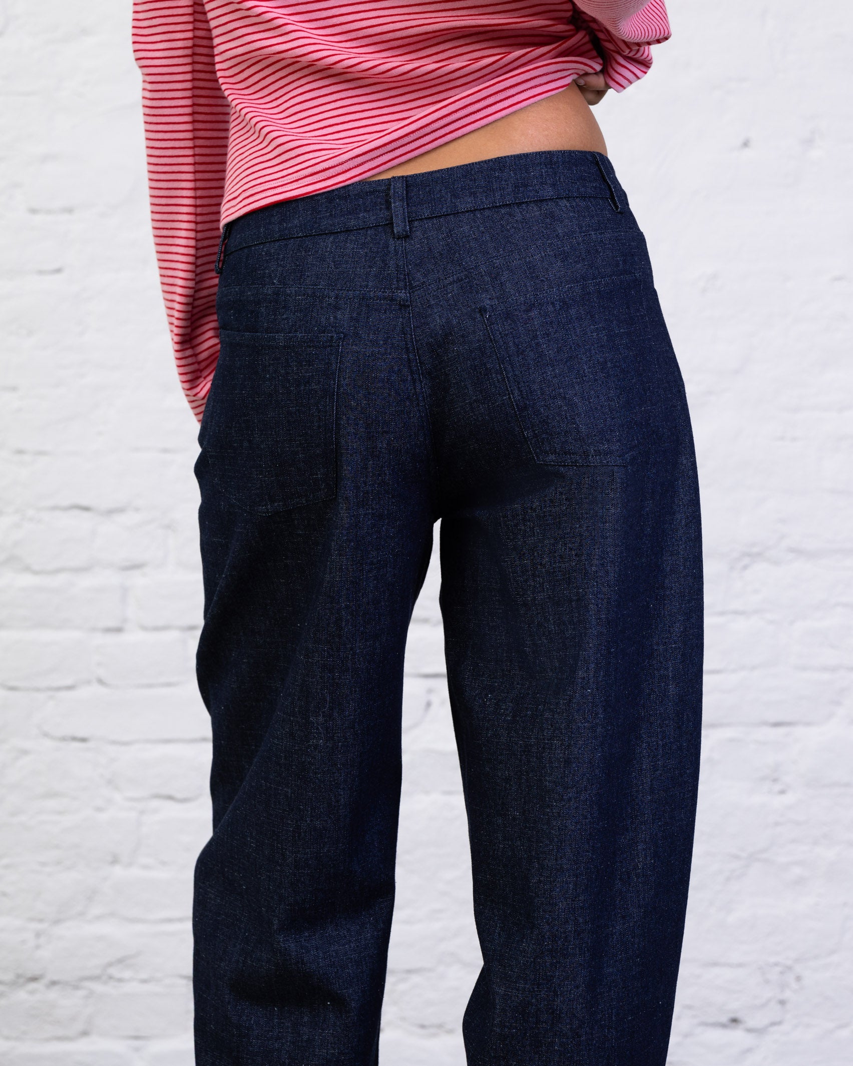 Denim Barrel Jeans